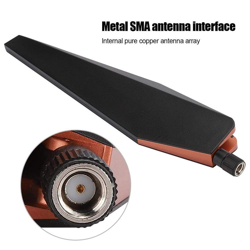 Wendry SMA Male Band Antenna, RT-AC5300 Antenna High Gain Frequency Band Router Directional SMA Antenna - Image 2